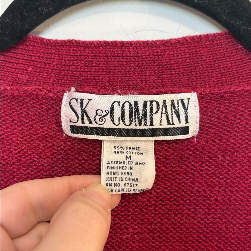 Vintage Ramie & Cotton Cardigan - Picture 5 of 8